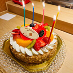 鮨 一二郎 - 相方さん、お誕生日おめでとうございます"(ﾉ*>∀<)ﾉ