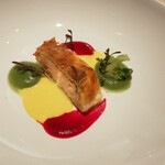 French Restaurant ensia - スコッチサーモンのパイ包み焼き