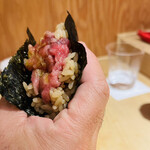 鮨 一二郎 - 〆のトロたくは大阪流！