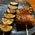 ささよし - ささよし(ズッキーニ、エノキ巻)