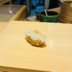 鮨 一二郎 - アオリイカ。まるで甘エビのように甘〜い♡♡