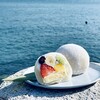 汐ノ音 鞆の浦大福 - 料理写真:潮待ち大福　フルーツパフェ