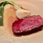 Fujiya 1935 - 8週間熟成させた但馬牛　葉玉葱