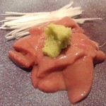 鳥さわ - レバ刺し