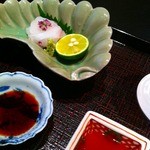 くろぎ - あこう洗い梅肉2013.6