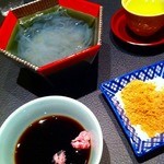 くろぎ - 葛切り　黒蜜　きなこ2013.6