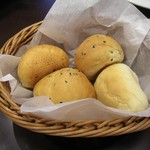 ノッカ イタリアン テーブル - ランチのパン