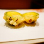 天麩羅 なか江 - 芽キャベツ