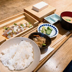 豆腐料理 空野 - 2/19からの週替わり定食(鯛のうにソースがけ)♡