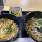 まるしん - 親子丼セット（不定期メニュー）
930円