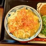 丸亀製麺 - 紅しょうが玉子あんかけうどん(税込)580円(2023.02.18)