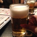 肴や - ビール190円!