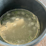 カフェレストラン・アリーノ - 玉ねぎのコンソメスープも優しい味付けでした！