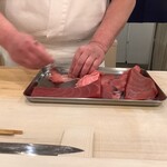 鮨 もりなり - 剥がし（≧∇≦）