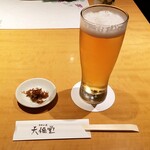 吉野本葛 天極堂 - ビール：550円