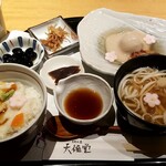 Yoshinohonkuzu Tengyokudou - 初明りの膳セット