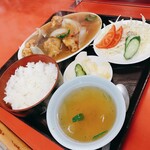 龍華 - 酢豚定食