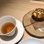 Restaurant MiYa－Vie - ほうじ茶とマフィン