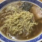 来集軒 - 美味しかった麺の様子