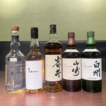 Sousaku Dainingu Toriya - ジャパニーズウイスキーも数多くご用意しております！