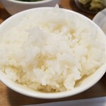 キッチン ブルー グローブ - ご飯大盛りのアップ