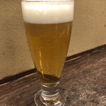 泊舟 - 生ビール：６５０円