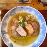 Ramen FeeL - 上から特上塩らぁ麺