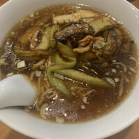 横浜中華街 北京飯店 - ピリ辛茄子そば