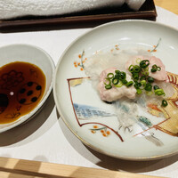 鮨 いし黒 - おまかせ 16500 カワハギ 黙り込んで食ってしまう