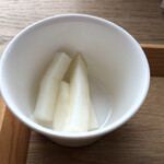 ホカルノコーヒー - 【ランチ】漬物