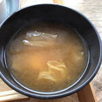 ホカルノコーヒー - 【ランチ】味噌汁