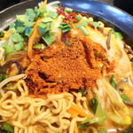 麺酒房 龍安 - 七味投下～♪