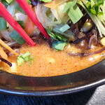 麺酒房 龍安 - スープ