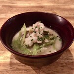 Umazake Kamunabi - 椀物〜穴熊モモの酒粕煮