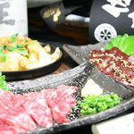 博多もつ鍋 大山 - 厳選焼酎と一緒にどうぞ