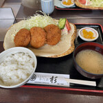 とんかつ杉 - ヒレカツ定食