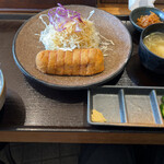 牛かつ いち華 - 牛カツ定食1450円