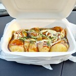 ジャンボたこ焼き 八っちゃん - もちベーコン 580円