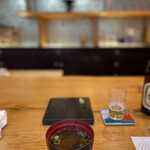 いわ志 - あっさり風味の赤出汁