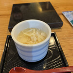 いわ志 - 筍の茶碗蒸し