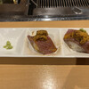 Oumigyuuyakiniku Okina - 肉寿司
