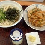 純手打ち讃岐うどん五郎 - ぶっかけ＆かき揚げ