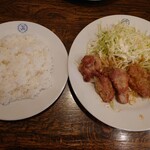 197310621 - ヒレしょうが焼きランチ