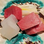 菅井 - 【刺身】本鮪とスミイカ