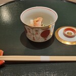 菅井 - 【先付】蛤とボウフウと蕪