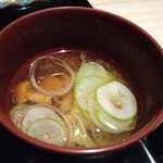 御料理 無窮 - 赤出汁