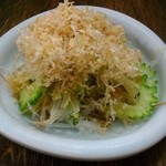 鶏鬨 勝どき店 - ゴーヤとミョウガポン酢和え