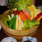 鶏鬨 - 生野菜