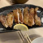 千亀 - コーチンもも塩焼き　1450円