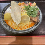 スパイスカレー キテレツ - 今回、パクチー大盛り